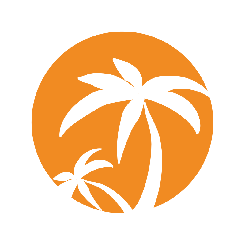 palm tree logo
